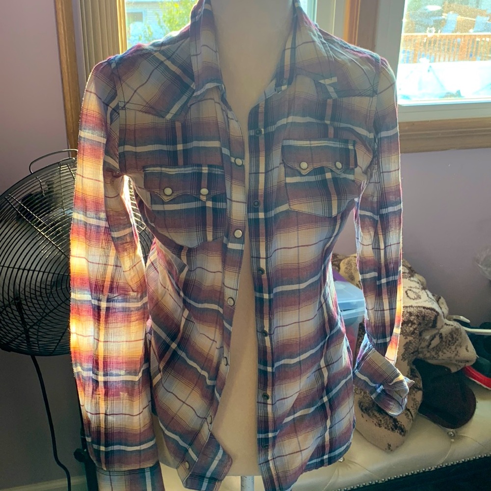 Mossimo flannel shirt small